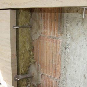Akmens fasado universalus laikantys inkarai HALFEN UMA Denia Solutions 3