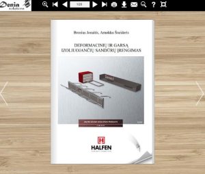Denia Solutions Deformaciniu ir garsa izoliuojanciu sanduru irengimas HALFEN VGTU mokomoji knyga