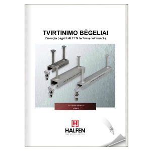 Denia Solutions Halfen Leidiniai Tvirtinimo begeliai HTA