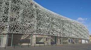 Denia Solutions Projektai Betoninio fasado tvirtinimo sprendimai HALFEN Stade Jean-Bouin Paris France