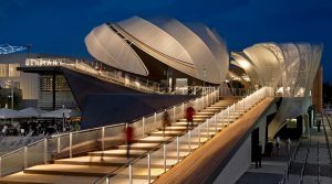 Denia Solutions Projektai Konstrukciju erdviniu rysiu sistemos HALFEN German Pavilion Expo 2015
