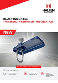 Liftbox HLX Halfen brošiūra