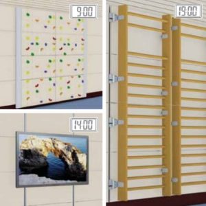 Patalpu apdailos priemoniu greito tvirtinimo sistema HALFIX Denia Solutions 4