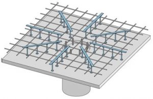 Skersinė armatūra nuo praspaudimo HDB_Isdestymas 2_Halfen_Denia Solutions