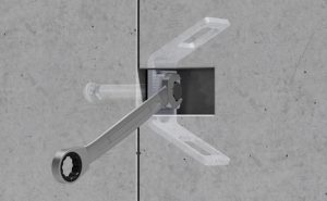 Sujungimas surenkamojo gelzbetonio plokstems Halfen HEK Precast Coupler Denia Solutions